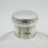 Victorian Sterling Silver & Glass Hip Flask with Stirrup Cup Antique Birmingham