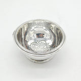 George III Sterling Silver Shell Pattern Wine Strainer Antique c1810 London