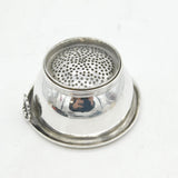 George III Sterling Silver Shell Pattern Wine Strainer Antique c1810 London