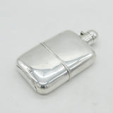 Sampson Mordan & Co. Sterling Silver Hip Flask & Stirrup Cup Antique London