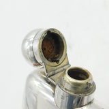 Sampson Mordan & Co. Sterling Silver Hip Flask & Stirrup Cup Antique London