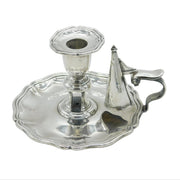 George III Sterling Silver Chamberstick Antique Sheffield 1794 Creswick & Co