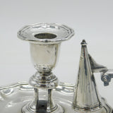 George III Sterling Silver Chamberstick Antique Sheffield 1794 Creswick & Co