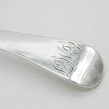 George III Sterling Silver Hanoverian Basting Spoon Antique 1806 London