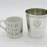 Calcutta George III Sterling Silver Beaker Cup Antique c1820 Indian Colonial