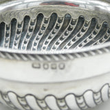 George III Sterling Silver Fluted Sweet Treat Bowl Antique 1791 London