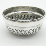 George III Sterling Silver Fluted Sweet Treat Bowl Antique 1791 London