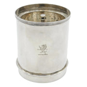 George IV Sterling Silver Sugar or Salt Crushing Barrel Antique 1827 London