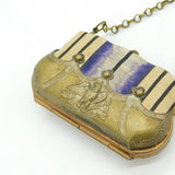 French Exposition Universelle Paris Victorian Souvenir Purse 1867 Antique