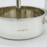 George IV Sterling Silver Sugar or Salt Crushing Barrel Antique 1827 London