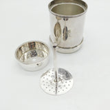 George IV Sterling Silver Sugar or Salt Crushing Barrel Antique 1827 London