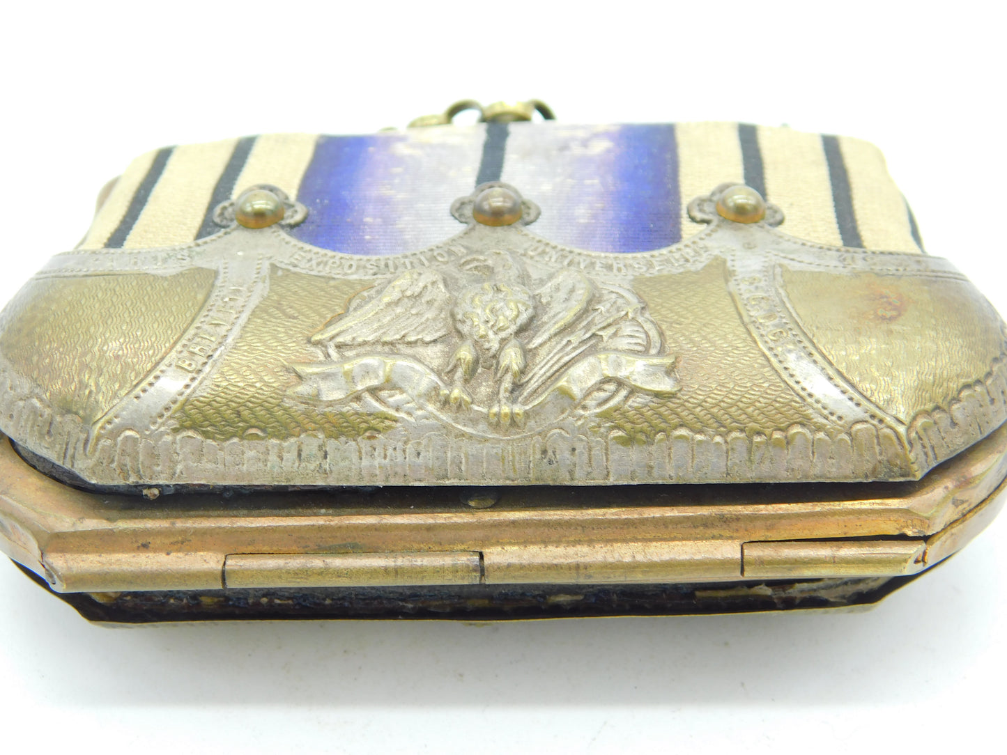 French Exposition Universelle Paris Victorian Souvenir Purse 1867 Antique