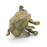 Victorian Cold Painted Cast Vienna Bronze Bulldog Figure Ornament Antique c1860