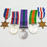 WWII Service Medal Collection PTE L Pearson Palestine Service Medal 1946