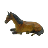 Victorian Cold Painted Vienna Bronze Resting Horse Figurine Ornament Antique c1860