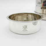 George IV Sterling Silver Sugar or Salt Crushing Barrel Antique 1827 London