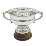 Sterling Silver Large Two-Handled Sporting Trophy Antique 1922 Sheffield Deco