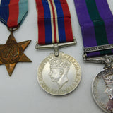 WWII Service Medal Collection PTE L Pearson Palestine Service Medal 1946