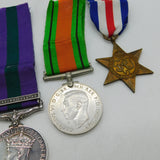 WWII Service Medal Collection PTE L Pearson Palestine Service Medal 1946