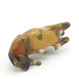 Victorian Cold Painted Vienna Bronze Resting Horse Figurine Ornament Antique c1860