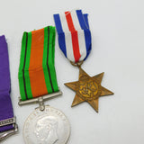 WWII Service Medal Collection PTE L Pearson Palestine Service Medal 1946