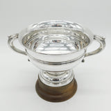 Sterling Silver Large Two-Handled Sporting Trophy Antique 1922 Sheffield Deco
