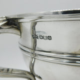 Sterling Silver Large Two-Handled Sporting Trophy Antique 1922 Sheffield Deco