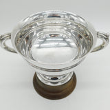 Sterling Silver Large Two-Handled Sporting Trophy Antique 1922 Sheffield Deco