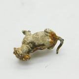 Victorian Cold Painted Vienna Bronze Terrier Dog Miniature Figure Antique c1860