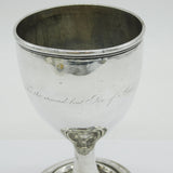 George III Sterling Silver 'Best South Down Ewes' Chalice Antique 1812 London