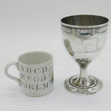 George III Sterling Silver 'Best South Down Ewes' Chalice Antique 1812 London