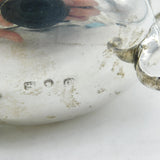 Georgian Sterling Silver Scrolled Sauce or Gravy Boat 1777 London Antique
