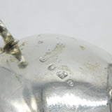Georgian Sterling Silver Scrolled Sauce or Gravy Boat 1777 London Antique