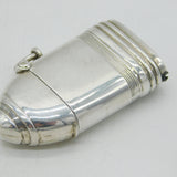 WW1-Interest  Sterling Silver Howitzer Shell Vesta Case Antique 1915 Birmingham