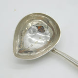 George II Sterling Silver Wooden Handled Toddy Ladle Antique 1739 London
