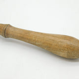 George II Sterling Silver Wooden Handled Toddy Ladle Antique 1739 London
