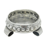Keswick School of Industrial Sterling Silver Salt Cellar Antique 1904 Birmingham