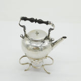 George I Sterling Silver Miniature Spirit Kettle Ornament Antique c1720 David Clayton