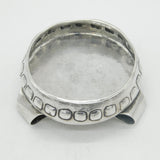 Keswick School of Industrial Sterling Silver Salt Cellar Antique 1904 Birmingham