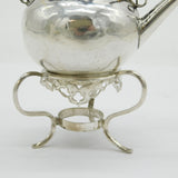 George I Sterling Silver Miniature Spirit Kettle Ornament Antique c1720 David Clayton