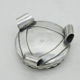 Keswick School of Industrial Sterling Silver Salt Cellar Antique 1904 Birmingham