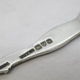 Edwardian Sterling Silver Enamel 'Entente Cordiale' Spoon Antique 1907 Chester