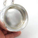 Sterling Silver Mug Tankard Minimal Antique 1937 Birmingham Art Deco