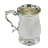 George III Sterling Silver Baluster Tankard Mug Antique 1773 London