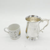 George III Sterling Silver Baluster Tankard Mug Antique 1773 London