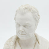 Victorian-era Alabaster Bust British Prime Minister Lord Palmerston c1850 Antique