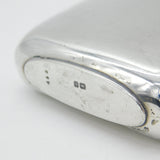 Edwardian Sterling Silver Hip Flask Antique 1903 Chester Marples & Beasley