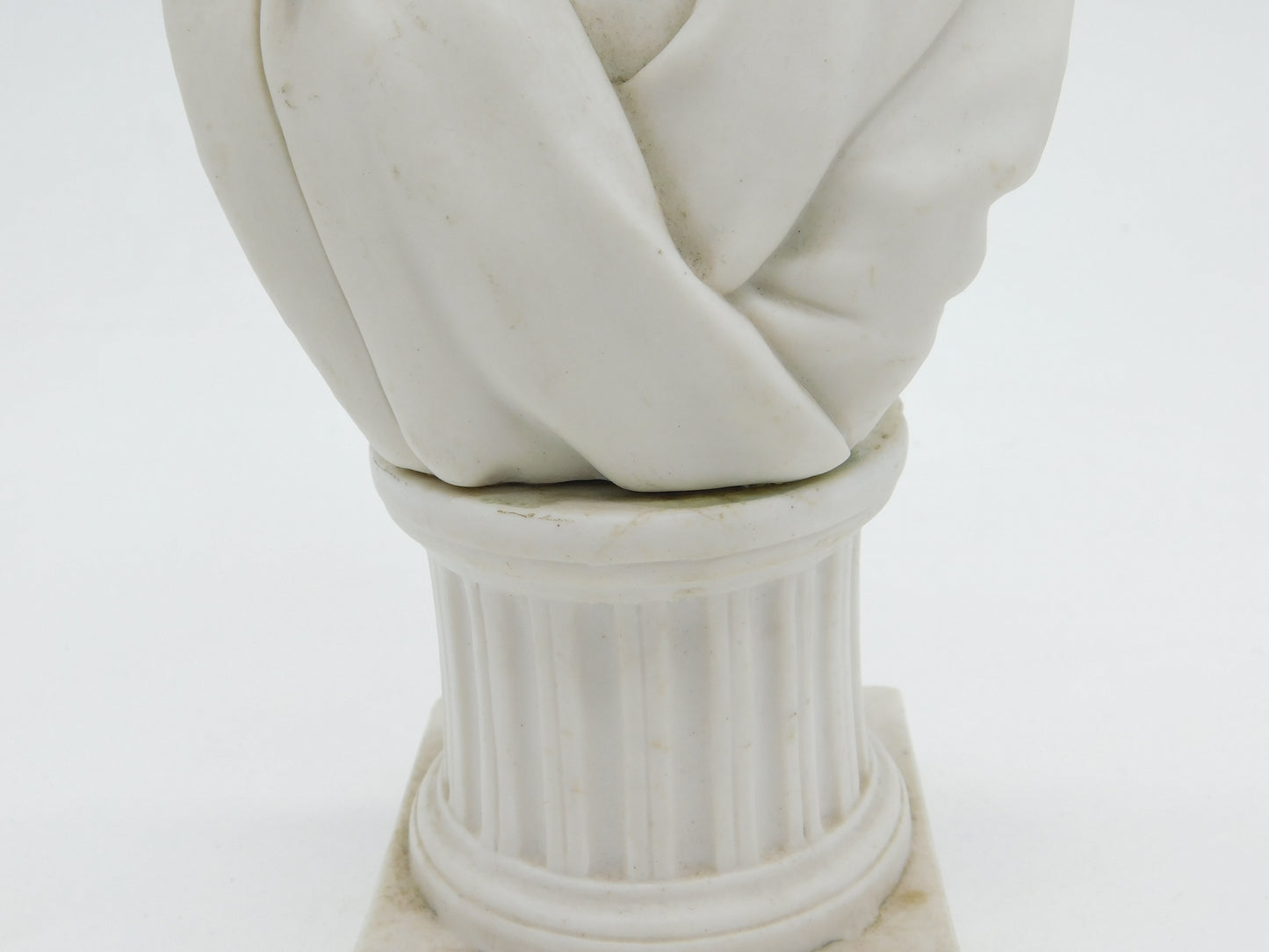 Victorian-era Alabaster Bust British Prime Minister Lord Palmerston c1850 Antique