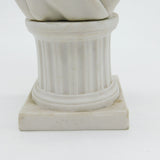 Victorian-era Alabaster Bust British Prime Minister Lord Palmerston c1850 Antique