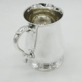 George III Sterling Silver Baluster Tankard Mug Antique 1772 London